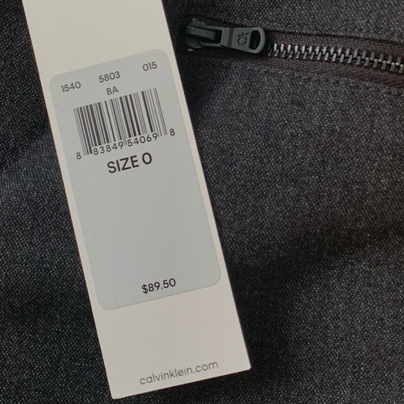 Calvin Klein Size O Super Skinny Ankle Zipper Jeans. - Picture 2 of 10